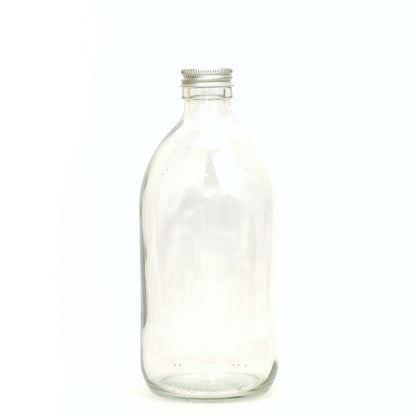 Clear Glass Refillable Bottles
