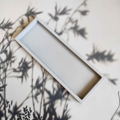 Rectangular trinket tray, display styling tray