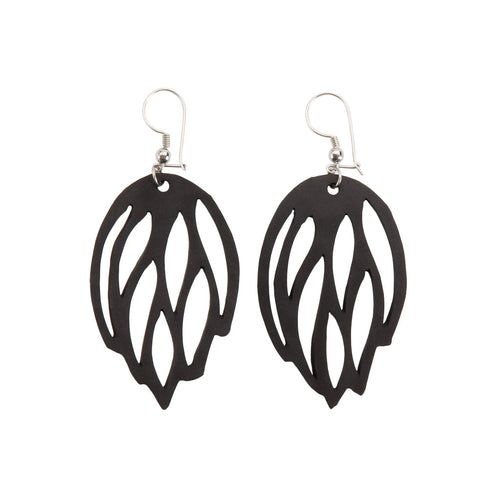 Autumn Recycled Rubber Earrings